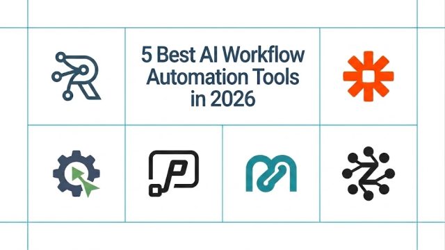 5 Best AI Workflow Automation Tools