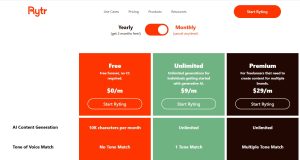 Rytr Pricing 2026: Free Plan Limits, Paid Plans & Hidden Costs Rytr paid plan pricing and features
