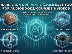 AI Narration Software (2026): Best Tools for Audiobooks, Courses & Videos AI Narration Software