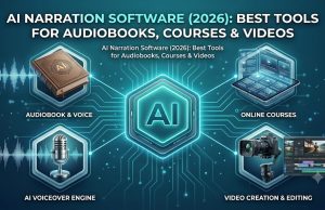 AI Narration Software (2026): Best Tools for Audiobooks, Courses & Videos AI Narration Software