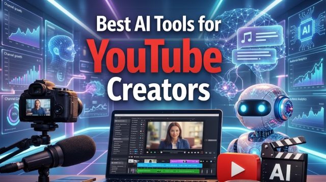 Best AI Tools for YouTube Creators Best AI Tools for YouTube Creators